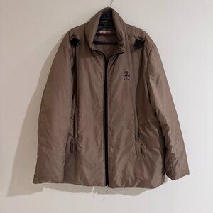 [Castelbajac sport] Men’s Brown Lightweight Puffer Jacket - Size 4 (XL)